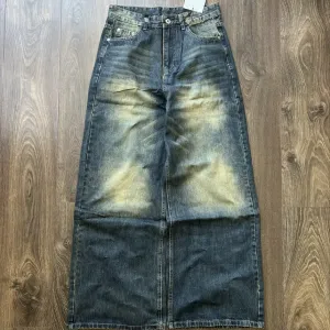 Широкі Джинси Super Baggy Потерті Washed Штани Джинсові Baggy Y2K SK8