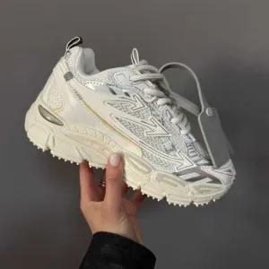 Кросівки OFF-WHite Be Right Back White/Beige premium | Кроссовки жіночі чоловічі