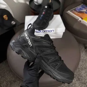 (БЕЗ ПЕРЕДОПЛАТИ) Salomon Speedcross Pro Gore-Tex Thinsulate Black White соломон спідокрос чорні водонепроникні утеплені кросівки