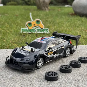 Дрифт машинка на радіоуправлінні BMW ProStreet чорна | БМВ для дрифту