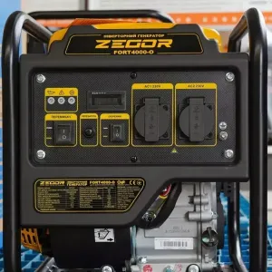 4000 Вт Инверторный Прямая синусоида Бензогенератор Zegor Fort 4000-o Генератор iнверторний