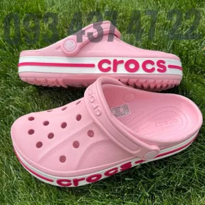 Crocs Bayaband Clog Crocs Жіночі Крокси Сабо Bayaband лілові сірі білі
