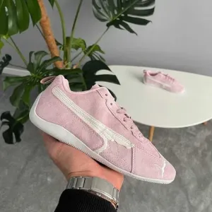 Кросівки Puma Speedcat Suede Balenciaga In Pink premium | Кроссовки жіночі