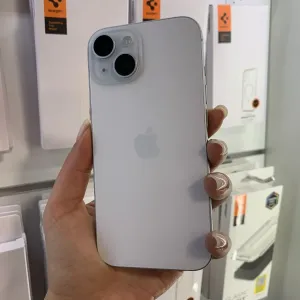 iPhone 15 128Gb white - АКБ 91%, стан 5. Фізична сім