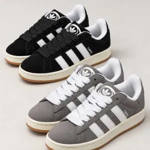 Кросівки Adidas Campus чорні/сірі демісезонні 36-41 без передоплати