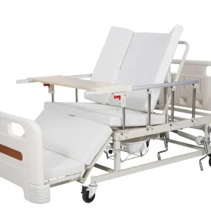 Медицинская кровать с туалетом и боковым переворотом MIRID YD-05.