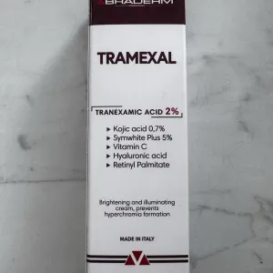 Акція до 19.09. Крем від пігментаціі Tramexal  Braderm ( професійна космецевтика Італія) оригінал, термін придатності 02/2028