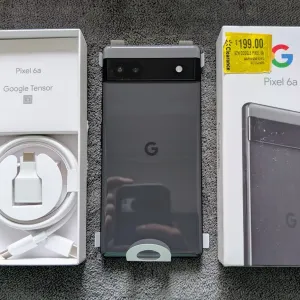Google pixel 6a•6/128Gb•Black•eSim•Neverlock•13й Андроид •UNLOCKED•Новый!