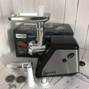 Новая мясорубка + соковыжималка Rainberg RB-676 | 3800W электрическая
