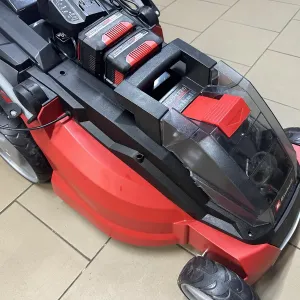 Потужна Акумуляторна газонокосарка Einhell GE-CM 43 Li M Kit