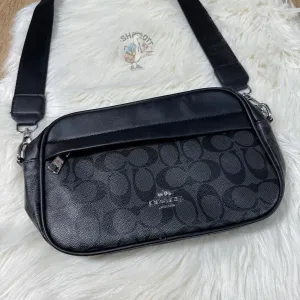 Сумка через плече Coach | барсетка Коач | месенджер унісекс