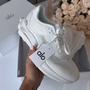 Кросівки Alo Yoga Runner White premium | Кроссовки жіночі чоловічі
