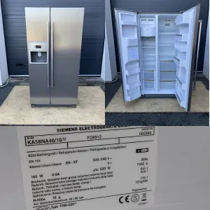 Холодильник Siemens Side-by-Side No Frost 180×90 см модель з Швеції