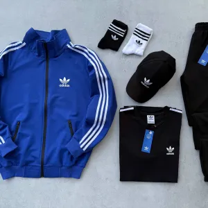 Чоловічий спортивний костюм адідас комплект [4в1] Adidas [XS,S,M,L,XL,XXL,XXXL] + шкарпетки в подарунок!