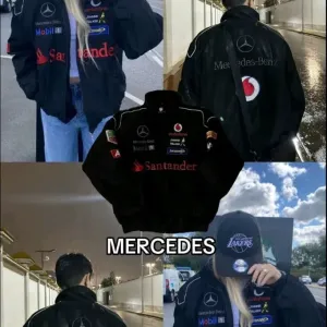 Бомбер Mersedes-Bens/Бомбер/Mercedes/Куртка Мерседес/Santander/Мерседе