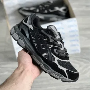 Топ Якість•Кросівки Asics Gel-Nyc Graphite Grey Black•Асікс Гель Нюк(чорні) asics gel