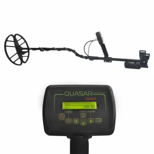 Металошукач, металлоискатель Квазар АРМ/Quasar ARM корпус PL2943 глибина 2 м, НОВИЙ, гарантія. реагує на кольорові метали.