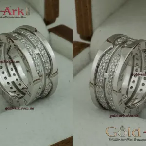 Золотое кольцо BVLGARI