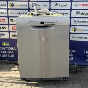 Посудомийна машина б/в 60см BOSCH 85/60/60 Металік #07701 у відмінному стані