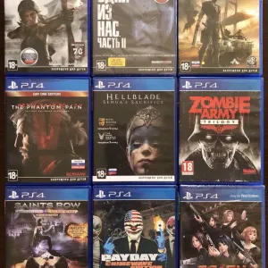 Sony PS4/PS5: Метро Возвращение, Killzone Ведьмак 3 Дикая Охота, Assassins Creed Истоки, Изгой, Bloodborne GOTY Hellblade MadMax Call of Duty
