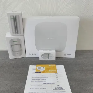 НОВИНКА‼️AJAX Starterkit 2 комплект беспроводной сигнализации GSM LTE HUB2 беспроводная сигнализация бездротова сигналізація для дома офиса квартиры