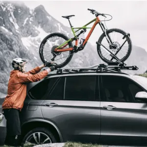 Велокріплення велотримач на кришу велобагажник на дах для електробайків E bike Thule Upride 599 599001 Freeride Proride 591 598