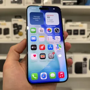 iPhone 15 Pro Max 256GB eSIM Natural Titanium MU683 Магазин Гарантія