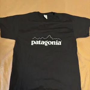 Patagonia футболка чорна унісекс бавовняна з логотипом брендова повсякденна чоловіча жіноча