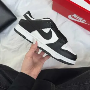 Кросівки Nike SB Dunk Low Black White Panda жіночі чорно білі Найк Данк демісезонні кеди | Женские кроссовки Данки черно белые 36 37 38 39 40
