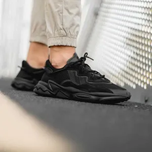 ‼️Останній 41/43/44 Розмір‼️Кроссовки Мужские Adidas Ozweego Triple Black/Чоловічі Кросівки Адідас Озвіго/Кроссовки адидас Озвиго