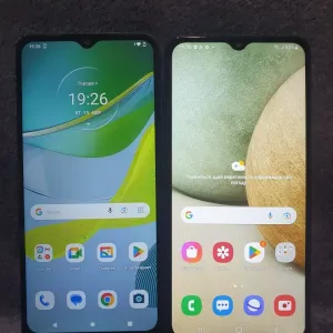 Samsung A12 та Moto e13