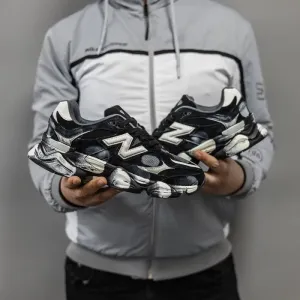 Кросівки New Balance 9060 Dirty Black premium | Кроссовки жіночі чоловічі