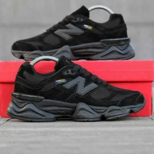 (БЕЗ ПЕРЕДОПЛАТИ) New Balance 9060 Cordura Gore-Tex Black нью беленс 9060 чорні водонепроникні замшеві кросівки з мембраною Gore-Tex