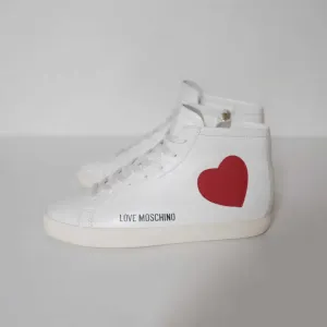 Кросівки Love Moschino Hi Top leather 38 розмір оригінал нова пара