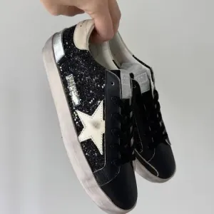 Кроссовки Golden Goose Superstar Black Оригинал женские новые