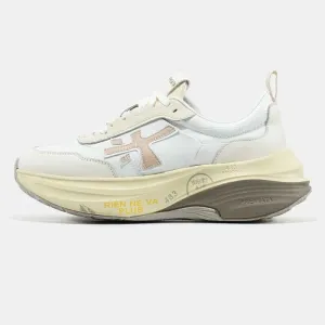 Кросівки Premiata HILL White/Beige premium | Кроссовки жіночі