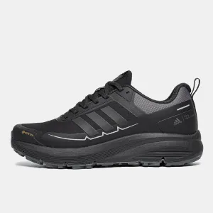 Кросівки осінні Adidas Gore-Tex All Black premium | Кроссовки Адидас чоловічі