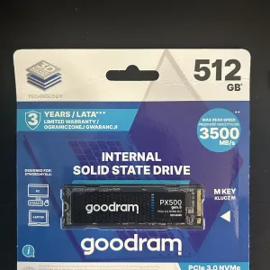 SSD GOODRAM PX500 Gen.3 512GB M.2 NVMe PCIe 3.0 — новий, запакований