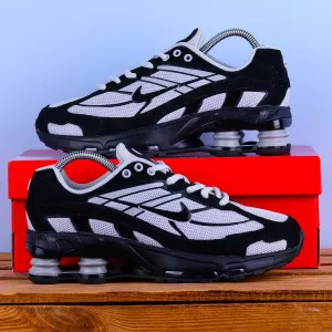 (2400) Кросівки Nike Shox Ride 2 SP сірі з чорним (37-46) найк найки В'єтнам