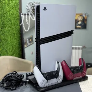 Игровая Консоль Sony PlayStation 5 Pro, Digital, 2TB, White, 2 Джойстика