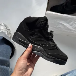 36-46 р кросівки Nike Air Jordan 5 Retro Black Cat