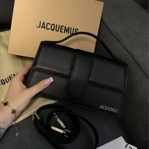 Сумка Jacquemus premium шкіра з гравіюваннями жакмюс