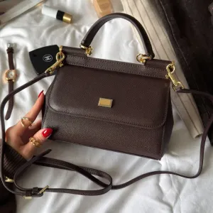 Сумка Dolce & Gabbana Sicily Mini Chocolate