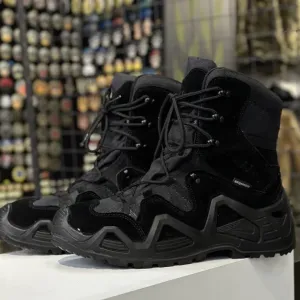 Берцы высокие тактические 4.5.0 для полиции и военных — мужские ботинки gore-tex 36-47