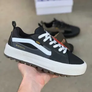 Кеди Vans Old Skool MTE-1 Grey White Black (41-46) — чоловічі Ванс, шкіра, замша, на осінь