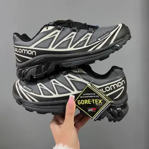 НОВИНКА ‼️Salomon XT-6 Gore-Tex «Black/Grey» / Salomon XT-6 Gore-Tex / кросівки саломон / зимові кросівки
