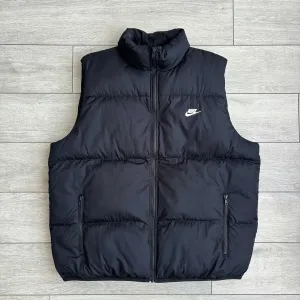 Nike Club Puffer Vest Sportswear Club Primaloft Black Size L Л Розмір Найк Чорна Чоловіча Жилетка Дута Безрукавка Жилет Куртка Без Рукавів Оригінал