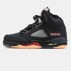 Кросівки зимові Nike Air Jordan 5 Gore-Tex Black premium | Кроссовки Найк чоловічі жіночі