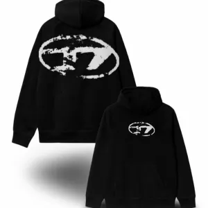 Худи Diesel Logo унисекс дизель кофта толстовка лонгслив черная