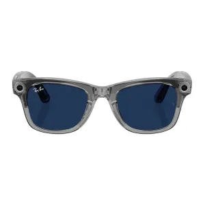 Смарт-окуляри RAY-BAN META WAYFARER - GEN 2 (Shiny Transparent Grey - Transitions Sapphire)